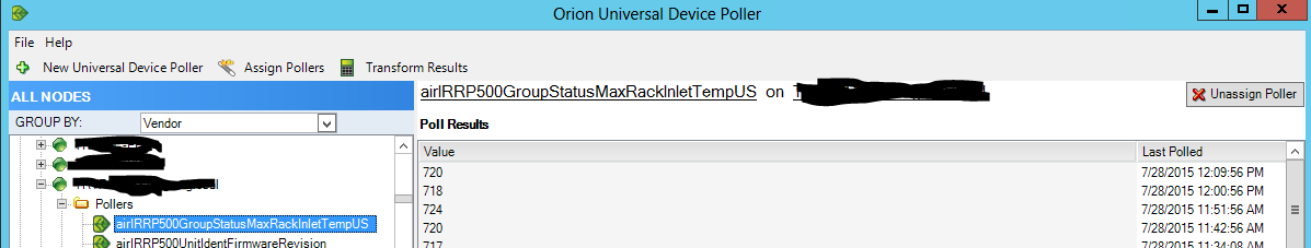 APC node details machine type Unknown UnDP polling.PNG